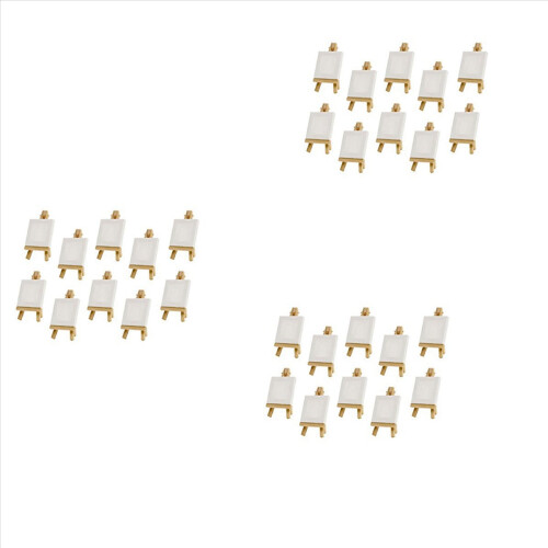 10 set mini-displaystaffili med duk 8x8 cm, litet presentbord
