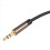 Jack 3.5mm - 2 jack audio kábel, apa-apa adapter, 1m 7
