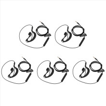 3.5mm Single Earphone Earbud Headphone w/ Mic For Phone for