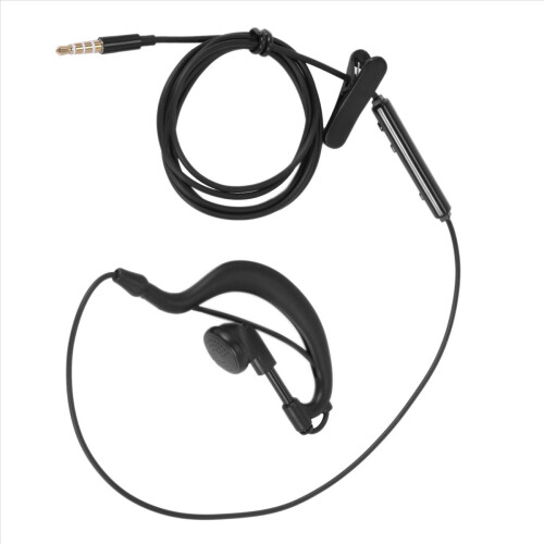 3.5mm Single Earphone Earbud Headphone w/ Mic For Phone for 1