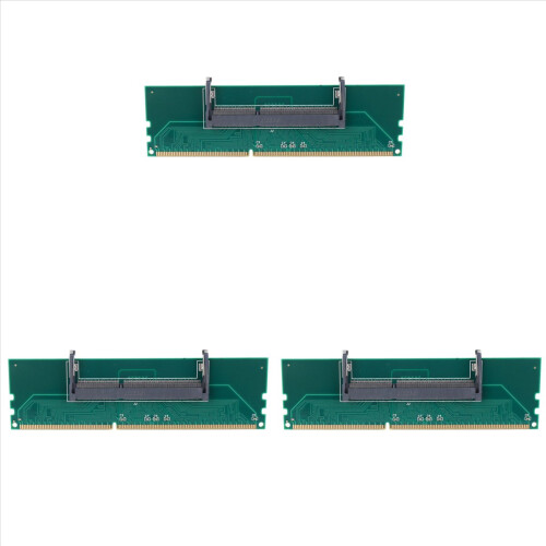 Adaptador de conector de memória RAM DDR3 SO-DIMM para laptop DIMM de desktop