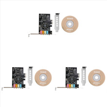 PCIe-lydkort 5.1 for PC med høy direkte lydytelse