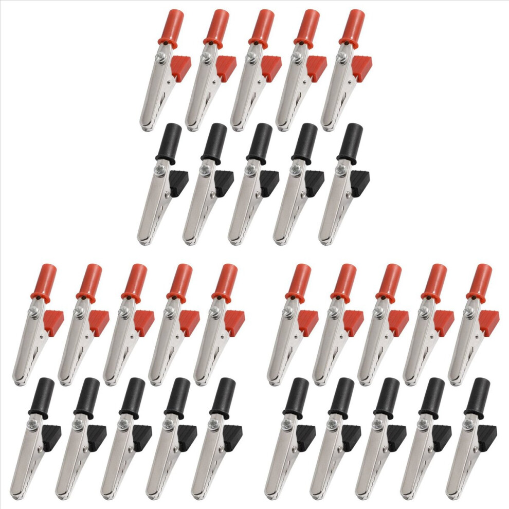 10A Handle Electrical Crocodile Alligator Clips 4714273573289
