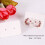 100Pcs Blank Earrings Ear Studs Paper Display Card Hanging White 2