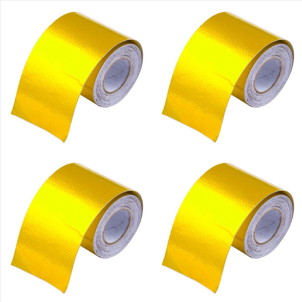 Gold Thermal Tape Air Intake Heat Shield Reflective Barrier Engine 4714273504672