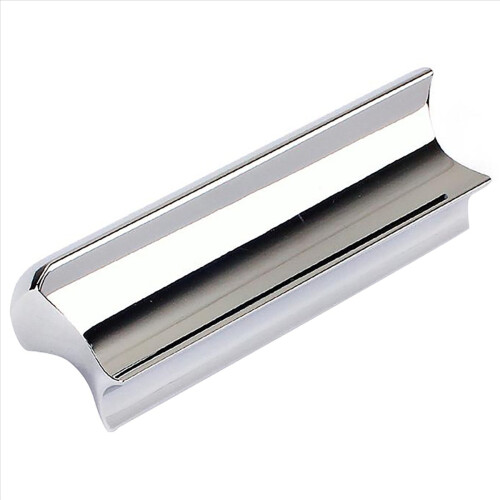 Gitarslide solid rustfritt stål tonebar hawaiisk slider (kromfarge) 2