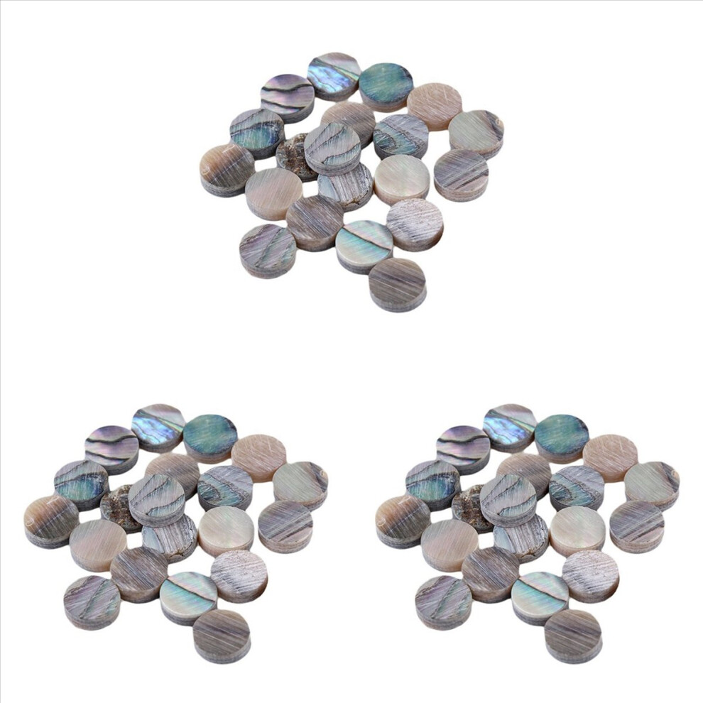 Green Abalone Inlay Dots 6mm Guitar Ukulele Banjo (Pack of 20)-image-OPC-PMD8BM9-NEW