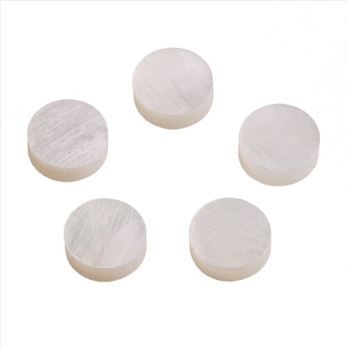 Instrument pentru incrustații de taste cu puncte din sidef alb, 6 mm (pachet de 20) 2