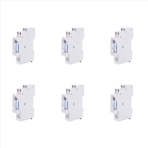 SUL180a 15 minutters mekanisk timer 24 timer programmerbar DIN-skinne