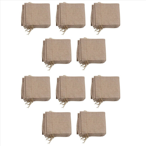 10 sacos de vinho, 14 x 6 1/4 polegadas, sacos de presente com cordão