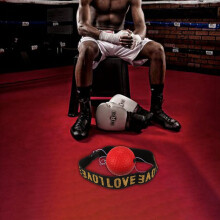 Speed Punch Ball Boxer Raising Reaction ball red