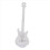 Guitar Coffee Teaspoons,4 Pcs Stainless Steel Spoon(Silver) 5
