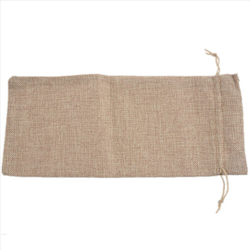 10 sacos de vinho, 14 x 6 1/4 polegadas, sacos de presente com cordão 1