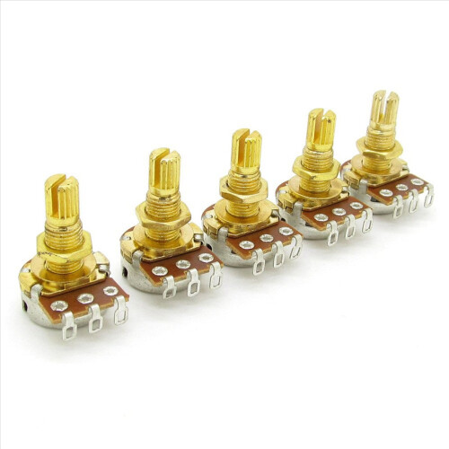 Potențiometru chitară audio volum și ton potențiometre comutator control pachet de 5 1