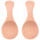 8Pcs Small Wooden Salt Spoon Solid Wood Condiments Spoon 4
