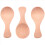 8Pcs Small Wooden Salt Spoon Solid Wood Condiments Spoon 3