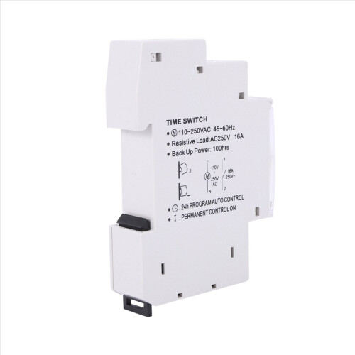 SUL180a 15 minutters mekanisk timer 24 timer programmerbar DIN-skinne 1