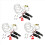 4x CCFL Angel Eye LED ringlicht wit zonder projector 1