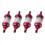 Φίλτρο λαδιού βενζίνης μοτοσικλέτας από κράμα αλουμινίου, κόκκινο 1