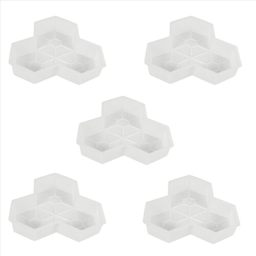 1 buc Maple Leaf beton manual plastic piatră pavaj matrițe