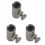 Professionele Metal Wolf Tone String Mute Suppressor (Zilver) 1
