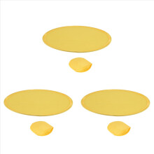 Foldable Round Fan-Yellow
