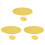 Foldable Round Fan-Yellow 1
