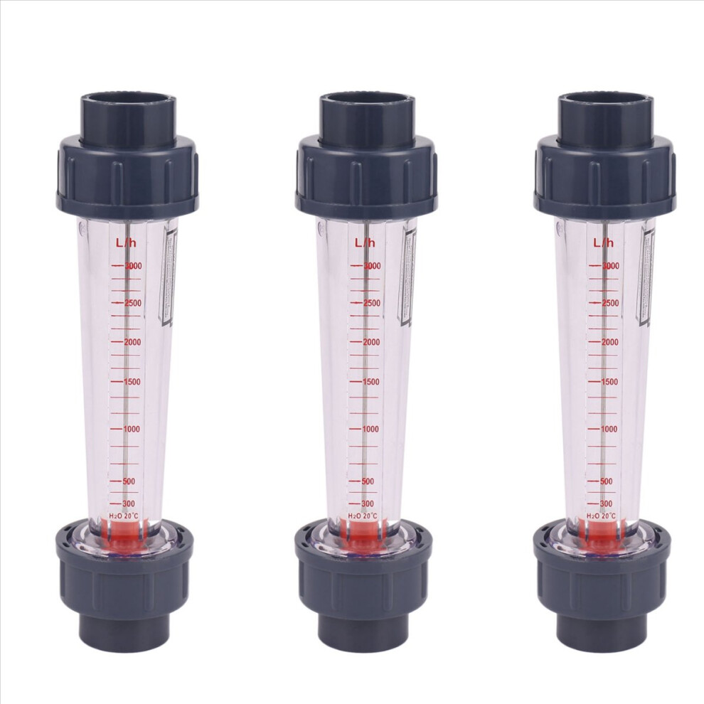 Lzs-25 Flow Meter Plastic Tube Type 300-3000L/H Water Flowmeter 4714273503804