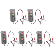 12V tester autobatérií a alternátorov - nabíjanie (LED indikácia)