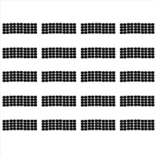 Lot de 40 coussinets pour bec de saxophone, 0,8 mm