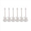 6-Pack Cute Spoons Stainless Steel Teaspoons Stirring Spoon 2