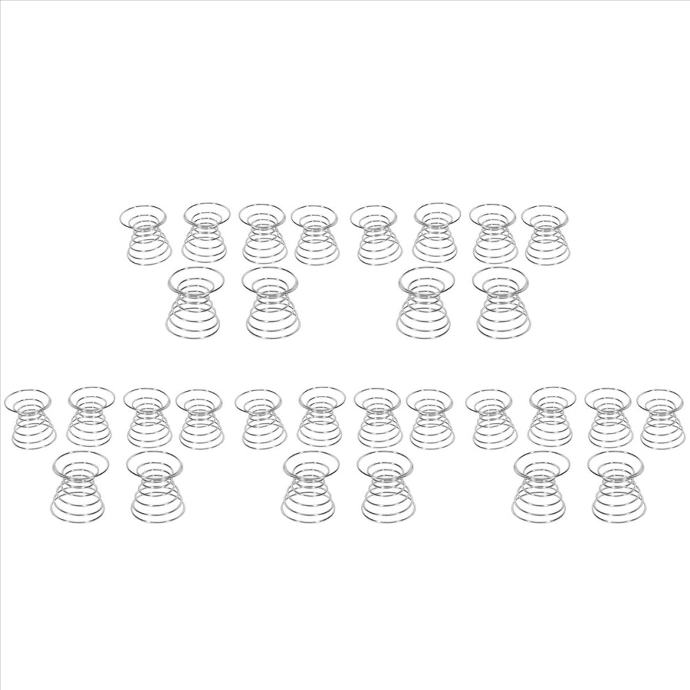 6 Pieces Air Plant Container Holder Stainless Steel Pineapple Base-image-OPC-PMD8CS7-NEW