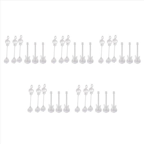 Coffee Spoons,6 Pack Cute Teaspoons Stainless Steel 1