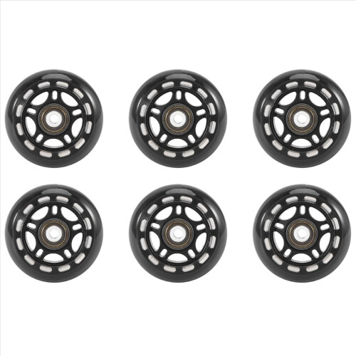 8 Pack Inline Skate Wheels with Bearings Wheels 70mm