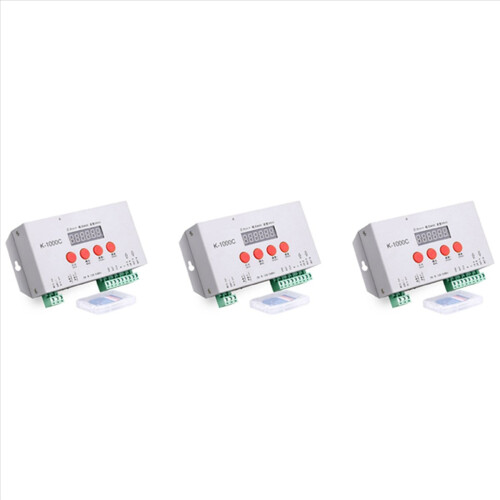 K-1000C WS2812B WS2811 APA102 T1000S 2048 Pixel Program Controller