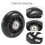 8 Pack Inline Skate Wheels with Bearings Wheels 70mm 6
