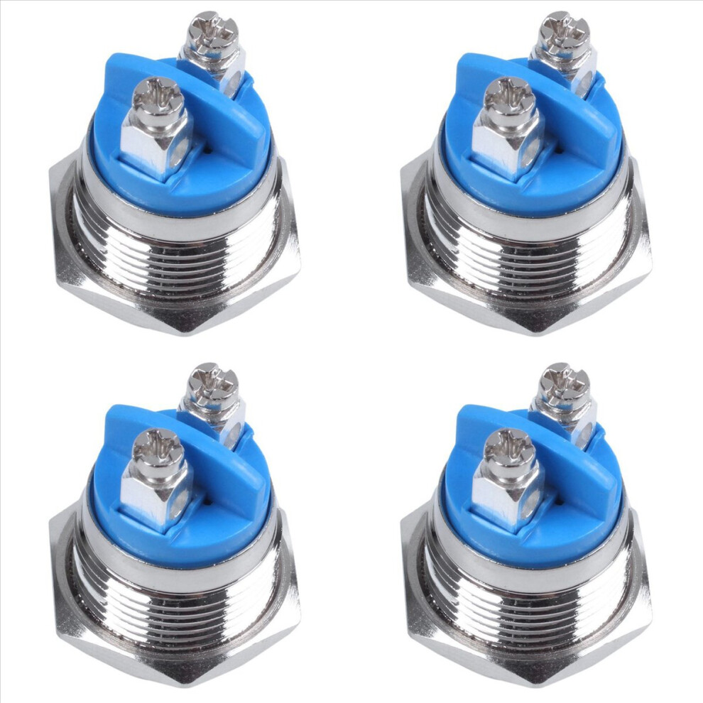 16Mm High Round High Round Momentary Metal Push Button Switch 4714273566762