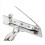 Montre Infirmiere Mouvement a Quartz com Broche Epingle 3