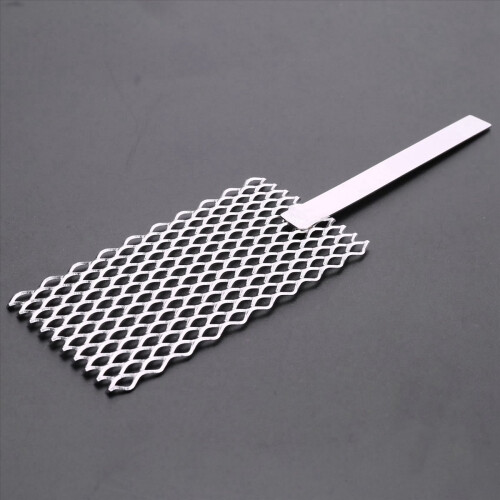 20 x 5Cm Mesh Platinized Titanium Plating with Handle Jewellery Tool 2