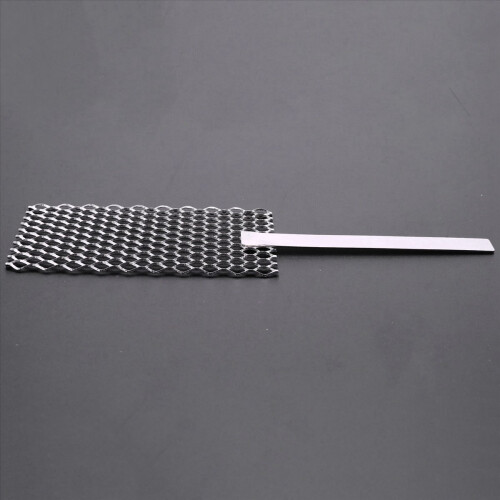 20 x 5Cm Mesh Platinized Titanium Plating with Handle Jewellery Tool 1