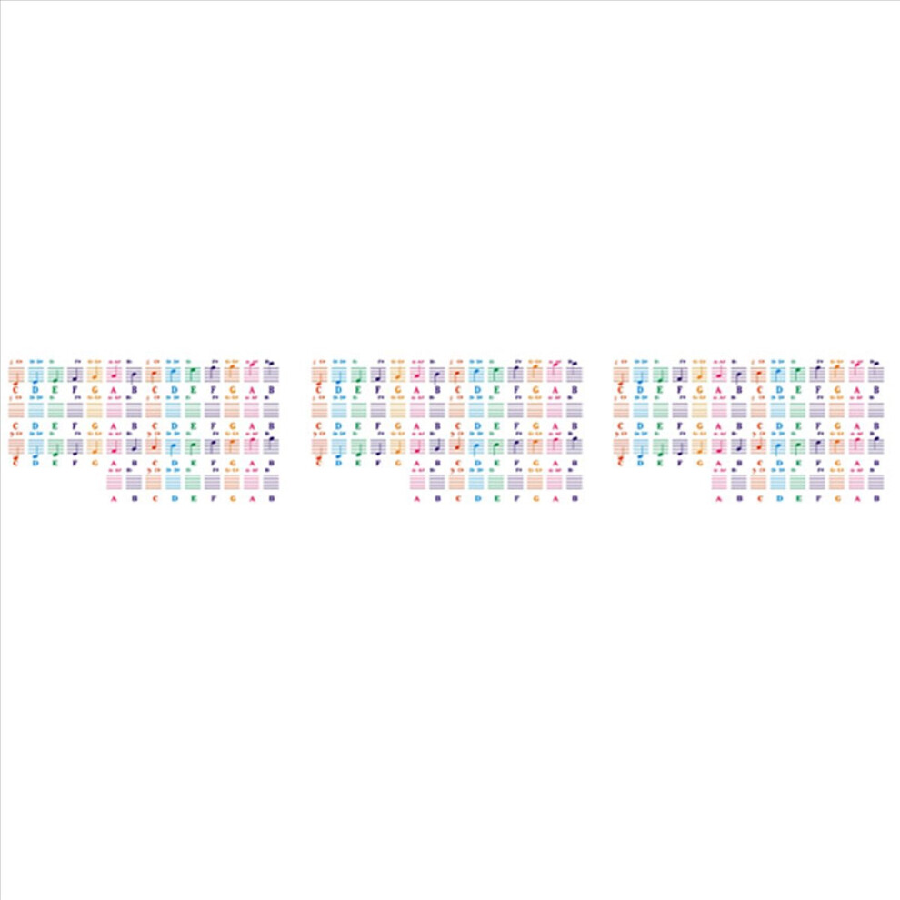 Piano Sticker Transparent Piano Keyboard Sticker 49/54/61/88 Key 4714273576280