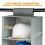 Hat Rack 10 Shelf Hanging Closet Hat Organizer for Hat Storage -1 Pcs 3