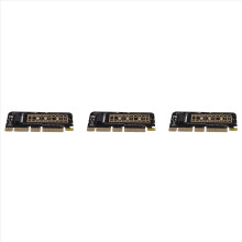 M.2 NVMe SSD - PCI-E X16 átalakító kártya lemezadapter kártya