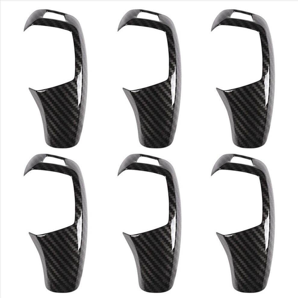 Car Gear Shift Knob Cover Trim Carbon Fiber For F20 F30 F31 4714273565192