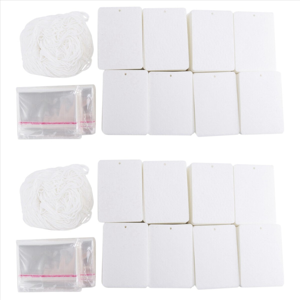 150 Pieces Felt Fragrant Sheets with Elastic Rope and 200 Pieces Bags-image-OPC-PMD8DW6-NEW