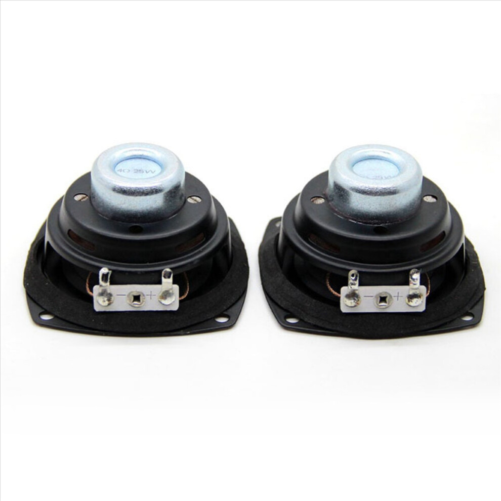 Audio Speaker 25W 66Mm Full Frequency Multimedia Loudspeaker Black 4714273567592