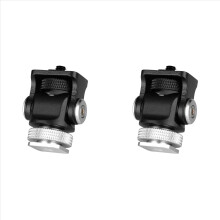 Hot Shoe Adjustable Monitor Holder Mount Camera Pan 360 Degree