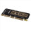 M.2 NVMe SSD til PCI-E X16-konverteringskort, diskadapterkort 2