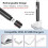 Rechargeable Green Laser-Pointer Long Range, TV LED LCD Strong Laser 2