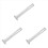 250mL White Plastic Liquid Measurement Graduated Cylinder for Lab Set 1